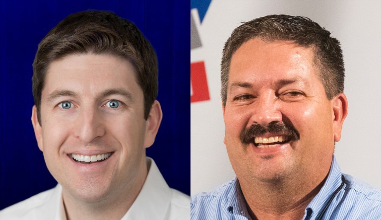 Bryan Steil and Randy Bryce