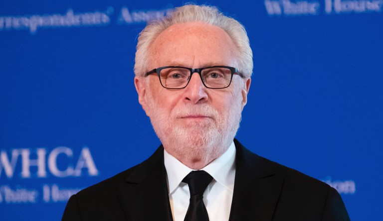 Wolf Blitzer attends the 2019 White House Correspondents' Association dinner at the Washington Hilton on Saturday April 27, 2019, in Washington.