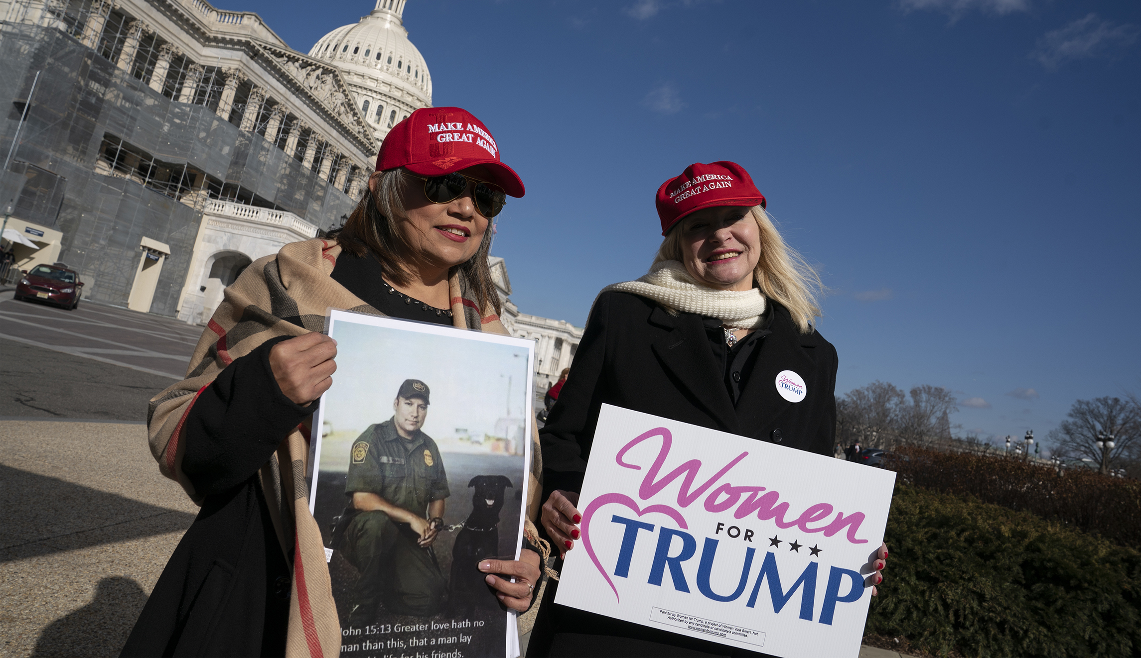 Suburban women want the wall, buoying Trump after fleeing in 2018