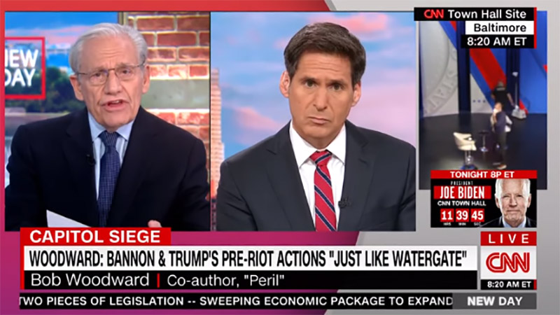 Bob Woodward finds ‘seven conspiratorial actions’ by Trump and Bannon