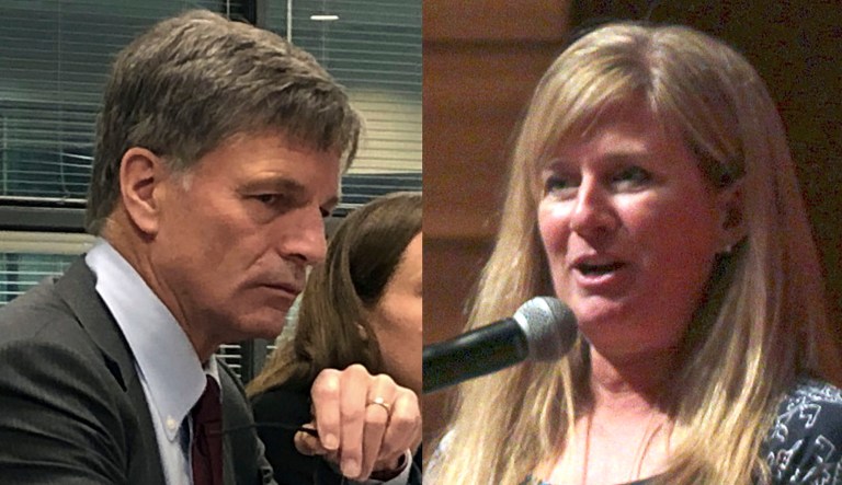 Mark Gordon and Marian Orr of Wyoming are shown.