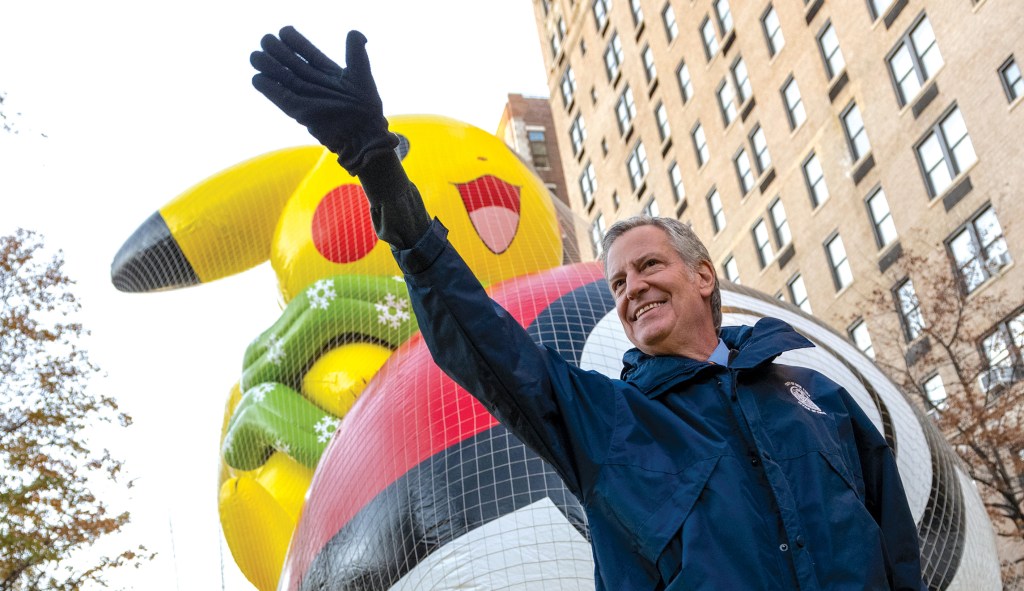 De Blasio’s parting gift