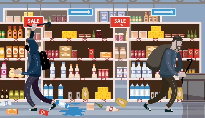 The holiday shoplifting season