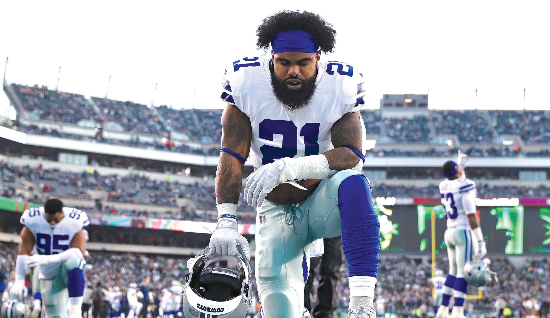 The NFL’s ratings take a knee