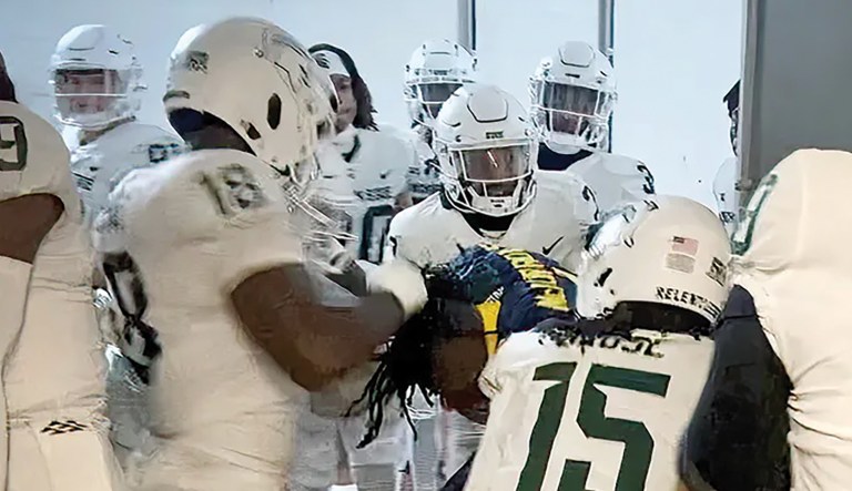 Fists again in Michigan