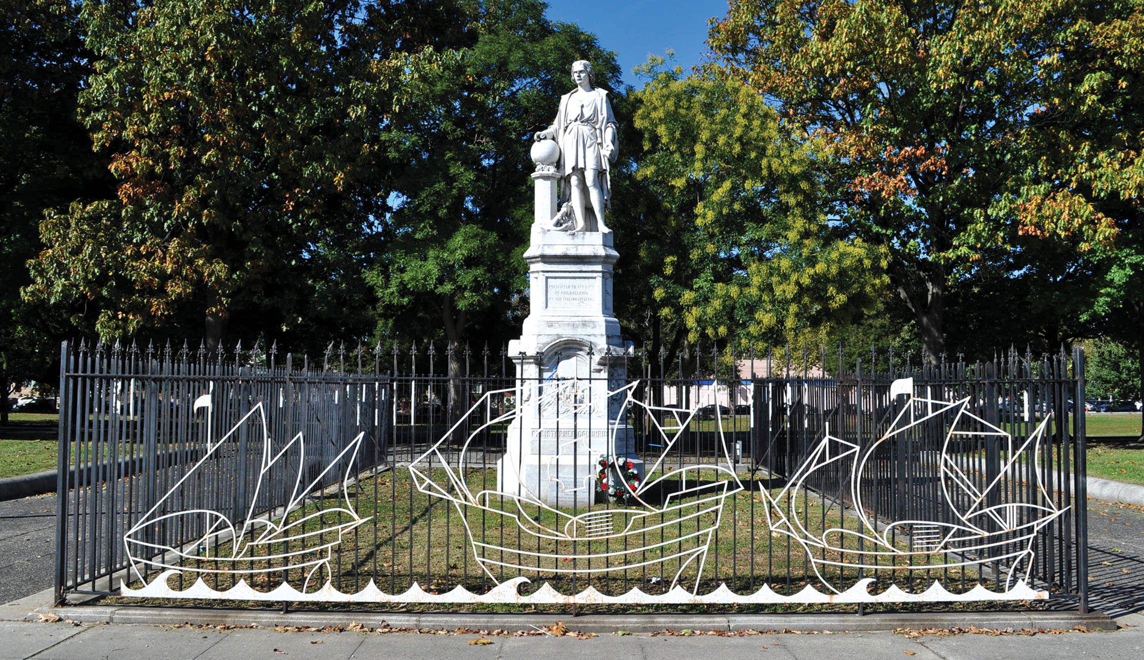 Philadelphia’s Columbus statue caused less harm than city’s mayor and district attorney