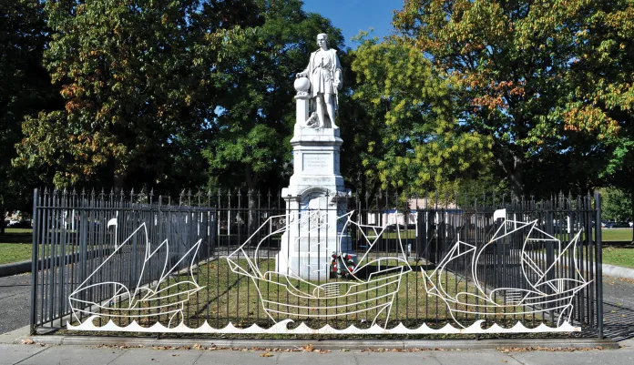 Philadelphia’s Columbus statue caused less harm than city’s mayor and district attorney