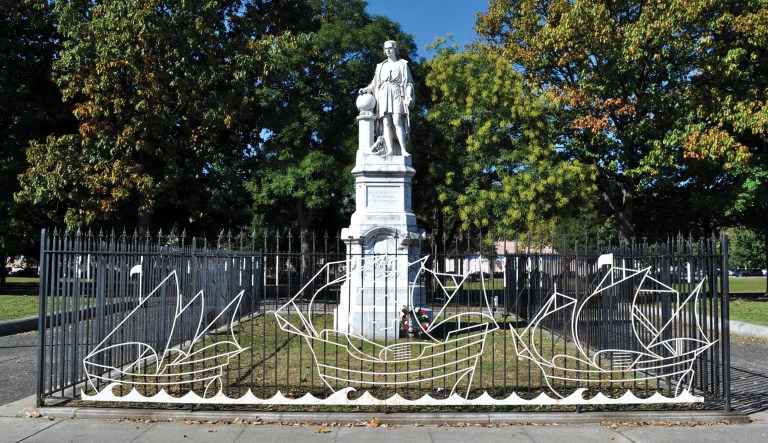 Philadelphia’s Columbus statue caused less harm than city’s mayor and district attorney