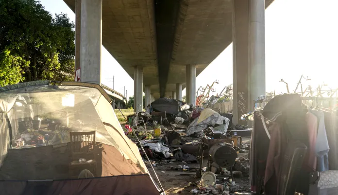 Only blue states can prevent homeless fires