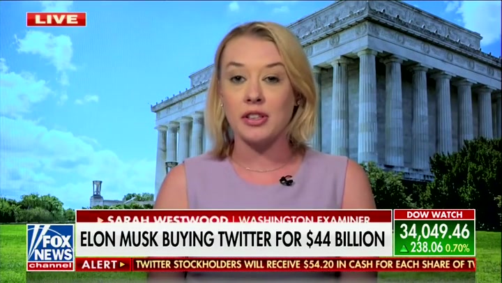 Washington Examiner’s Sarah Westwood: It will be ‘harder’ for Dems to bully Twitter