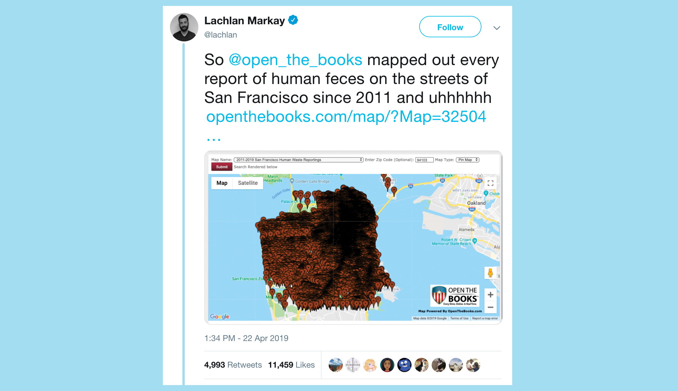 Where the streets are paved with poop