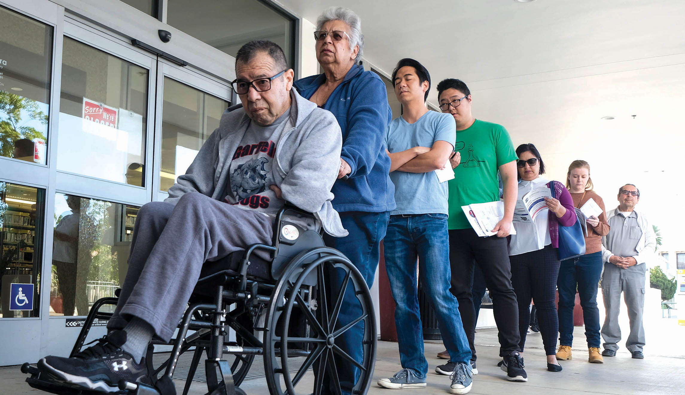 California reveals the future: Standing in endless lines