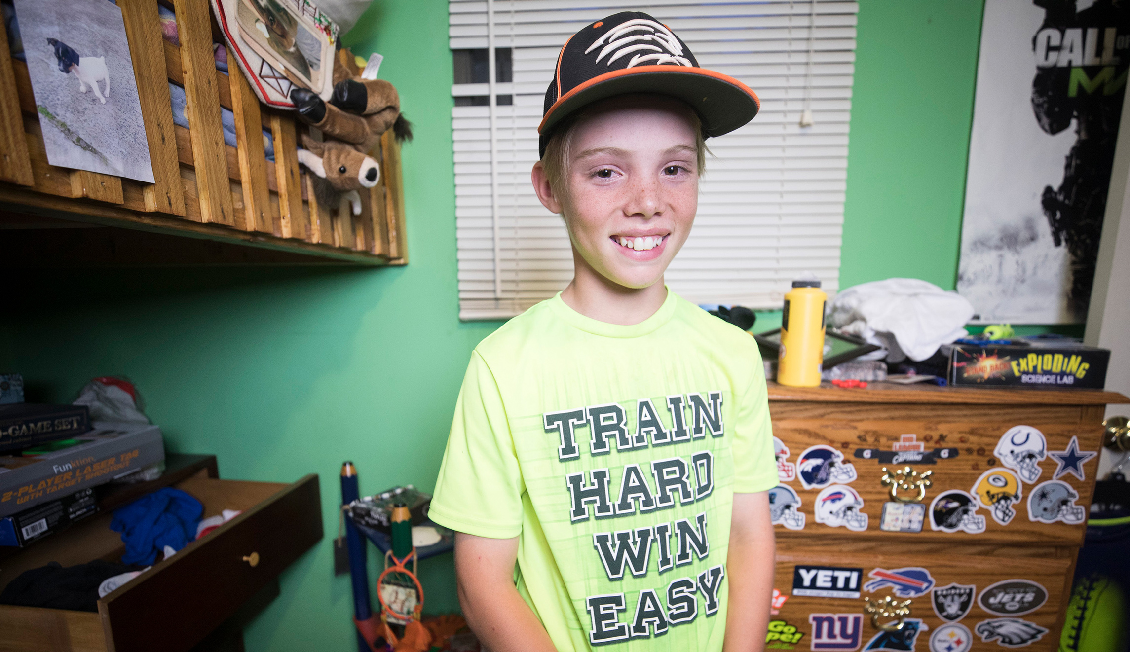 A good guy with a machete