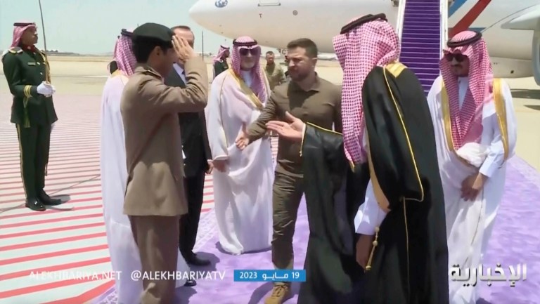 Zelensky links Russian invasion to Iraq and Afghanistan wars in appeal to Arab world