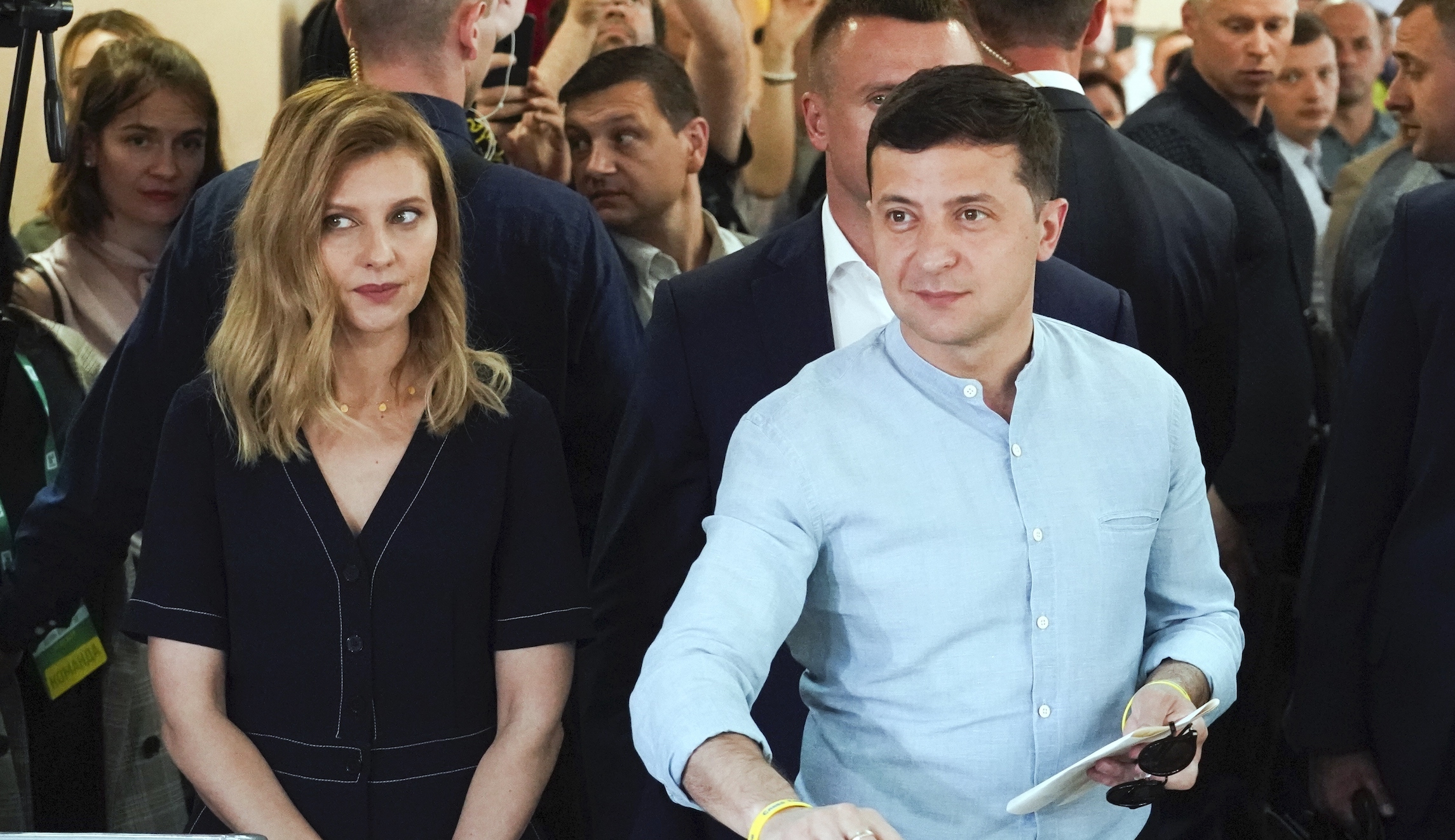 Wife of Ukrainian President Volodymyr Zelensky hospitalized with coronavirus