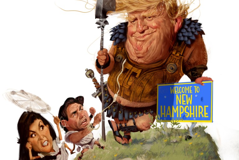 New Hampshire surprise: The GOP race against Trump looks much different than expected