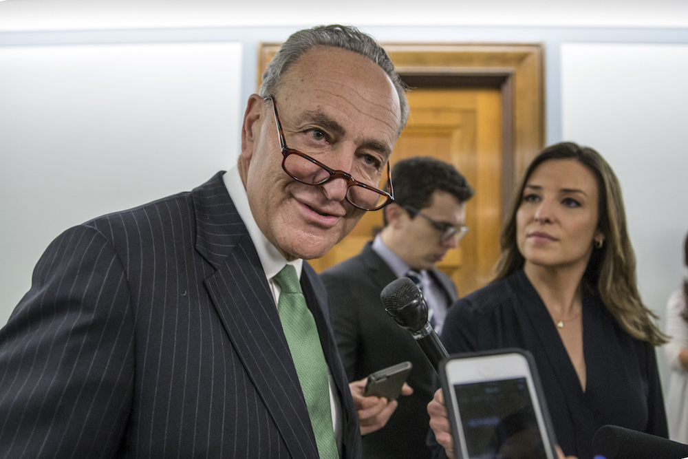 Schumer: GOP caught between whirlpool and ‘pillar of fire’