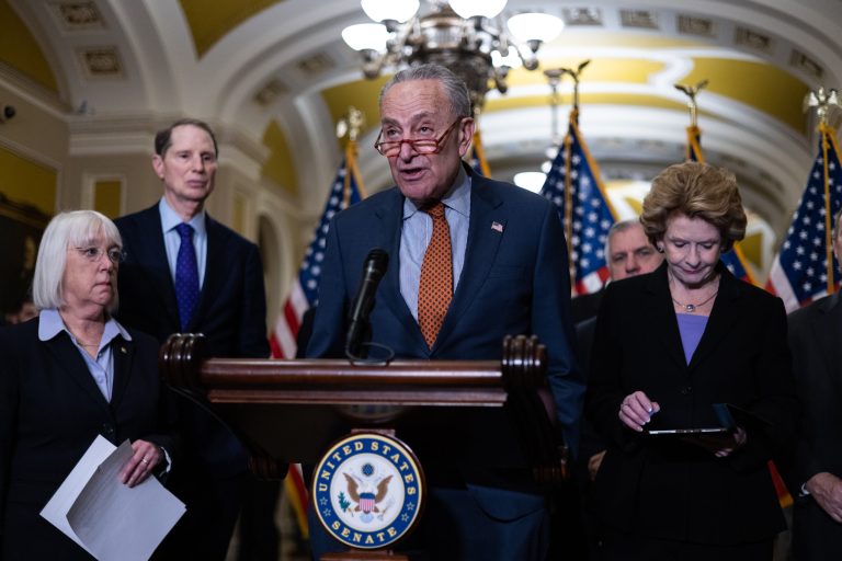 Senate Democrats announce new effort to combat Chinese competition