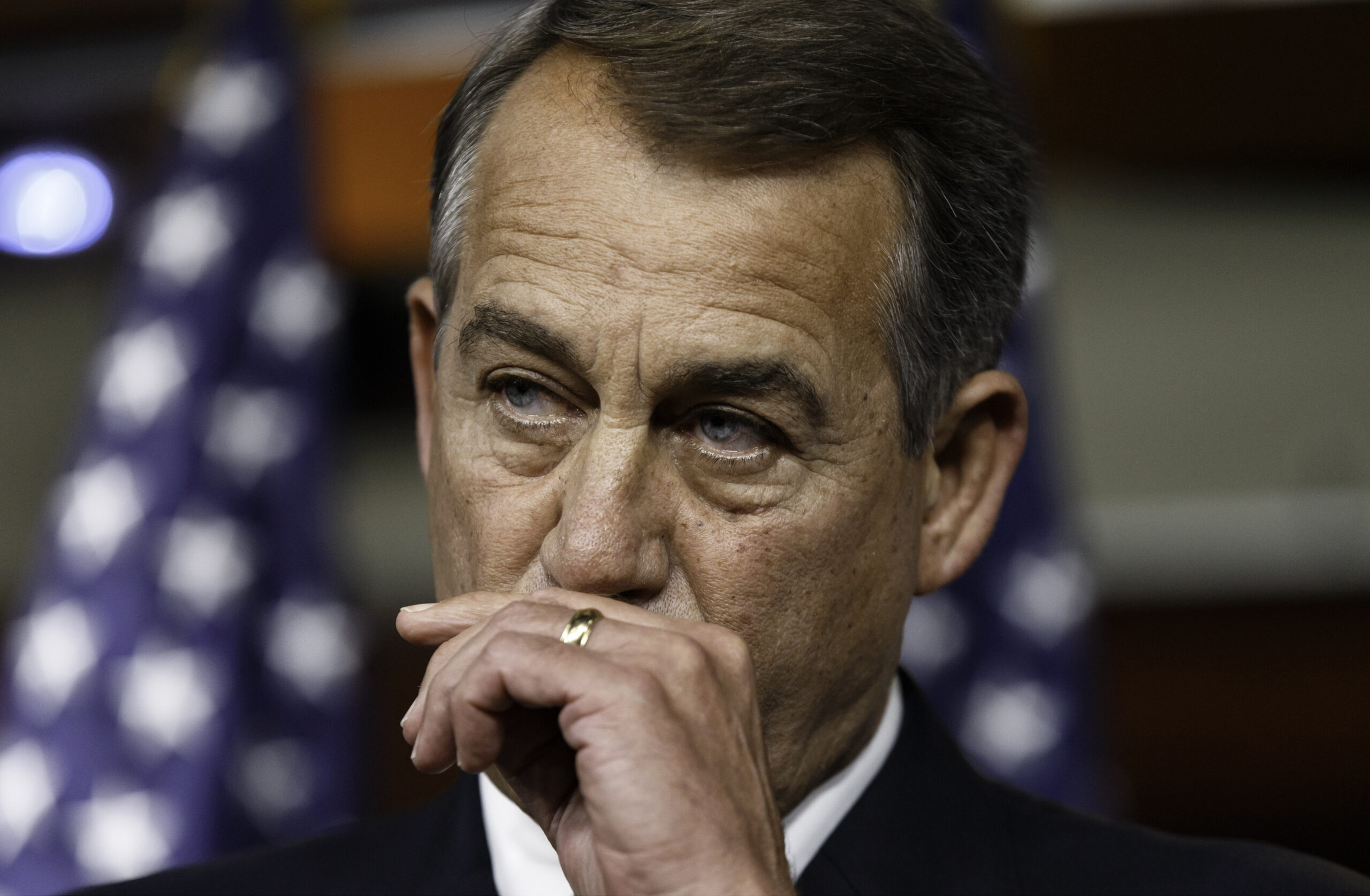 In GOP upheaval, a front-runner – and discontent