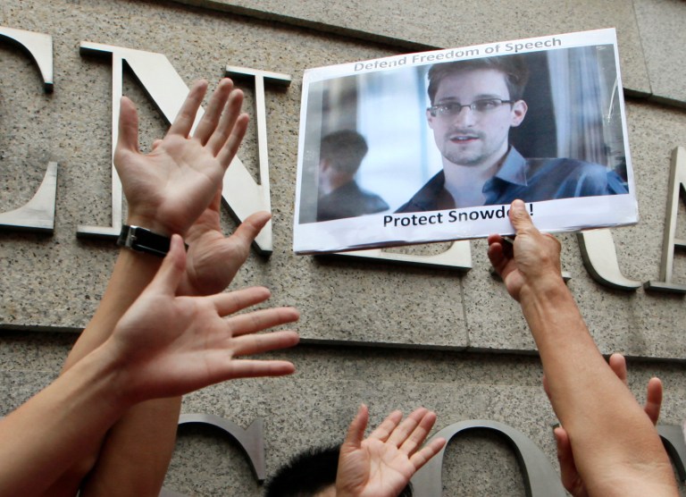 Edward Snowden nominated for prestigious human rights award