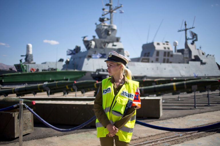 Israel displays rockets seized in Red Sea raid