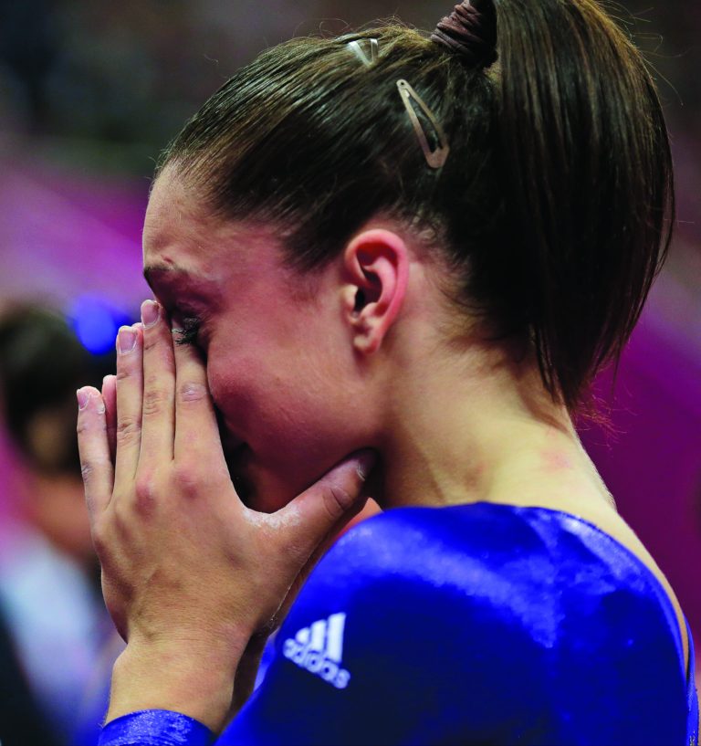 US tops Russia, China in women’s gym qualifying