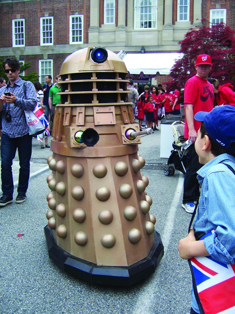 Royalty, TV aliens part of British invasion of D.C.
