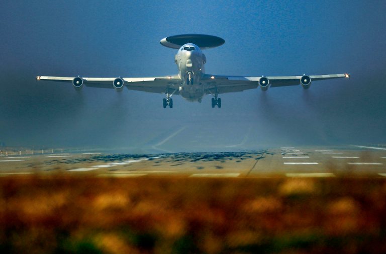 NATO sends 2 surveillance planes to Ukraine border