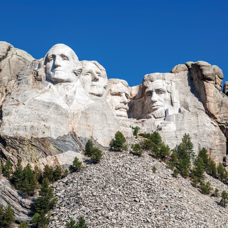 On Top of Mount Rushmore