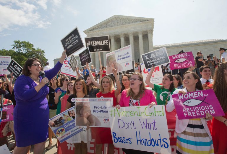Is this what a war on women looks like? Reflections from the steps of the Supreme Court