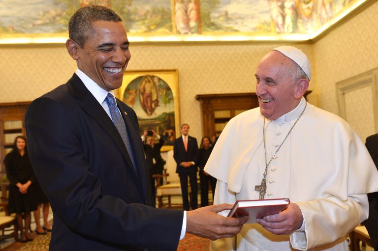 WHITE HOUSE NOTEBOOK: Obama meets Your Holiness