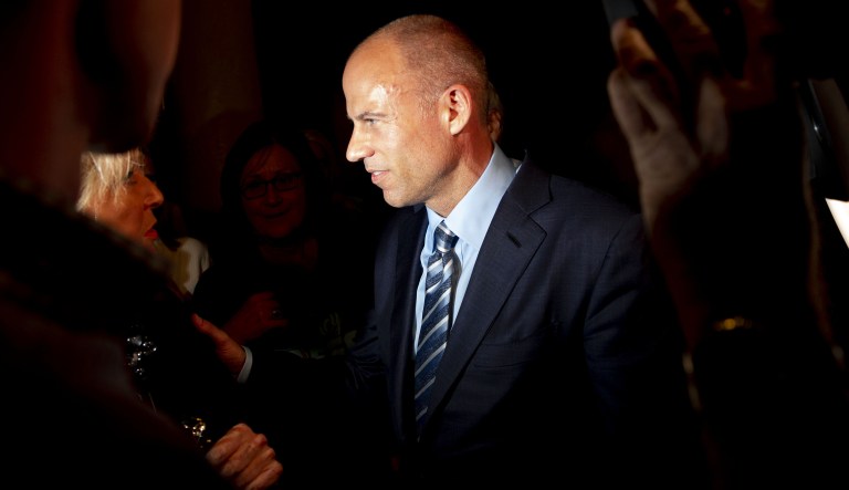 Michael Avenatti isn't running for president, but he isn't going away either