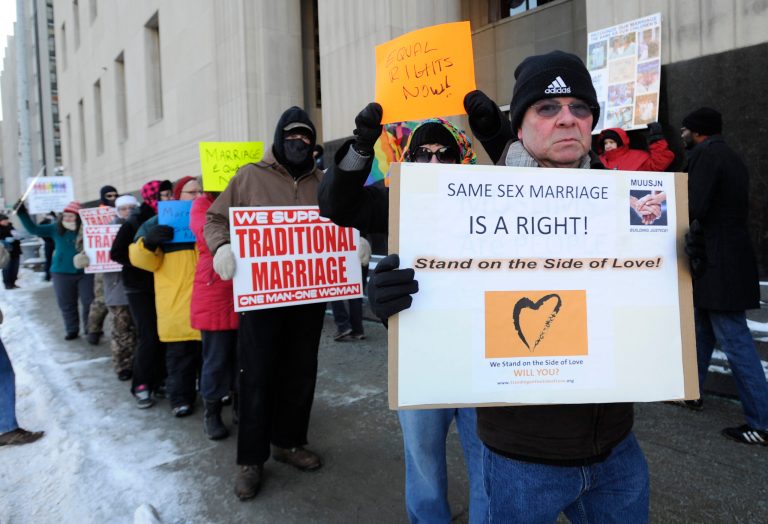 U.S. recognizes Michigan same-sex couple marriages
