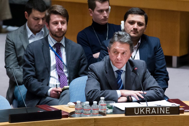 Ukraine asks UN council: Stop Russian ‘aggression’