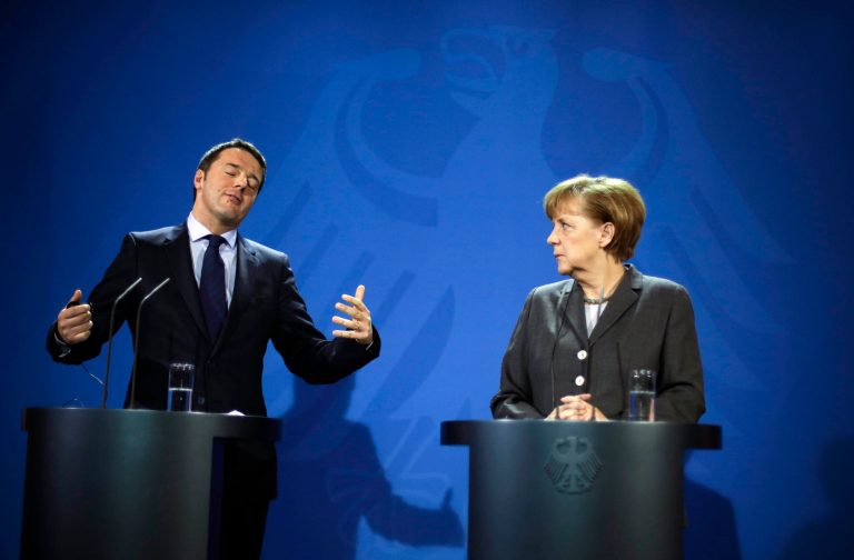 Merkel backs Italy’s new PM on economic reforms