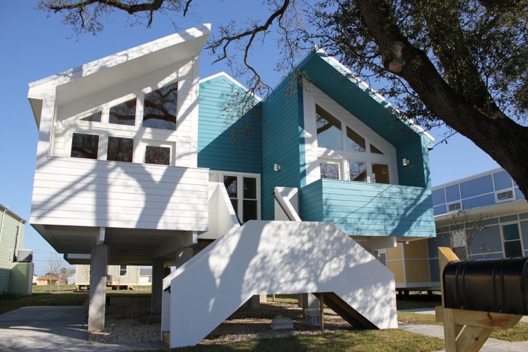 Katrina victims live out Hollywood eco-agenda