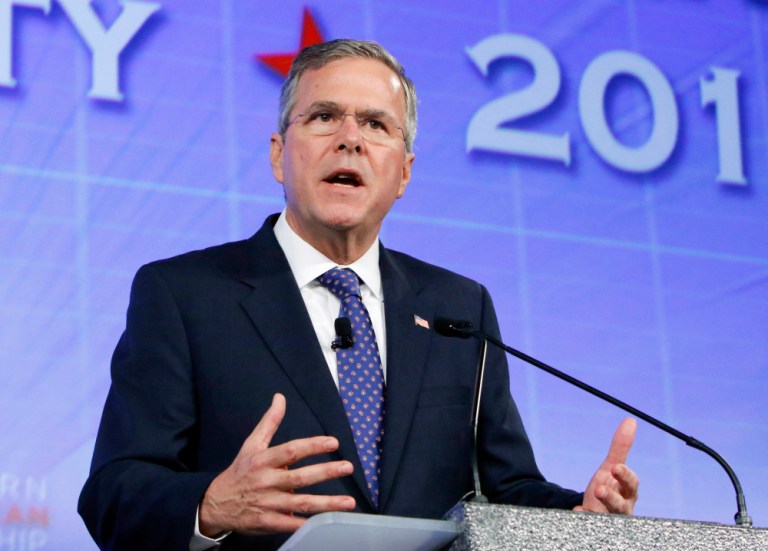 Poll: 3-way tie for GOP nomination, Bush, Huckabee, Paul