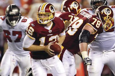 Beck fails to answer call: QB unimpressive in Redskins preseason finale