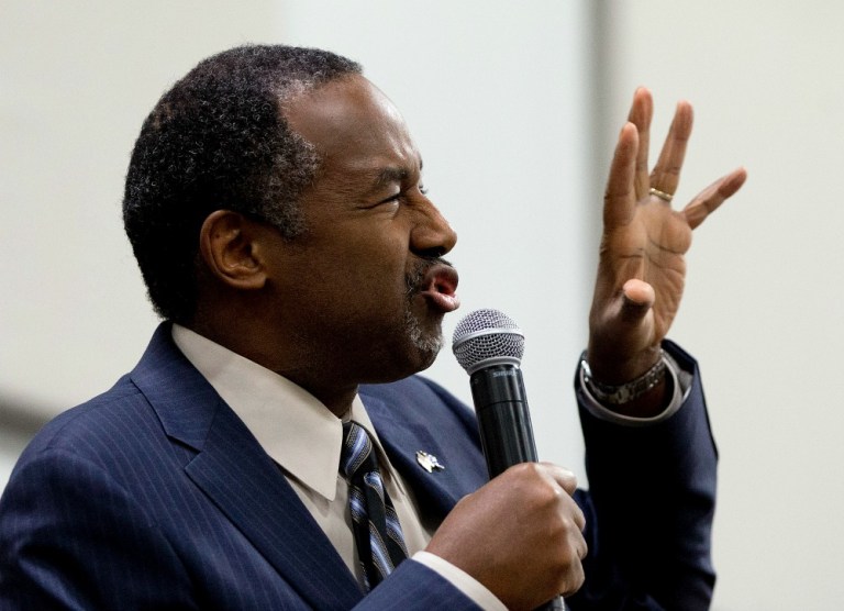 Carson banks on people’s ‘enormous frontal lobes’ in staying in 2016 race