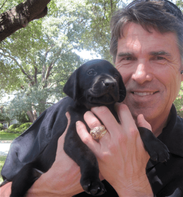Perry would beat Romney in the dog lover primary