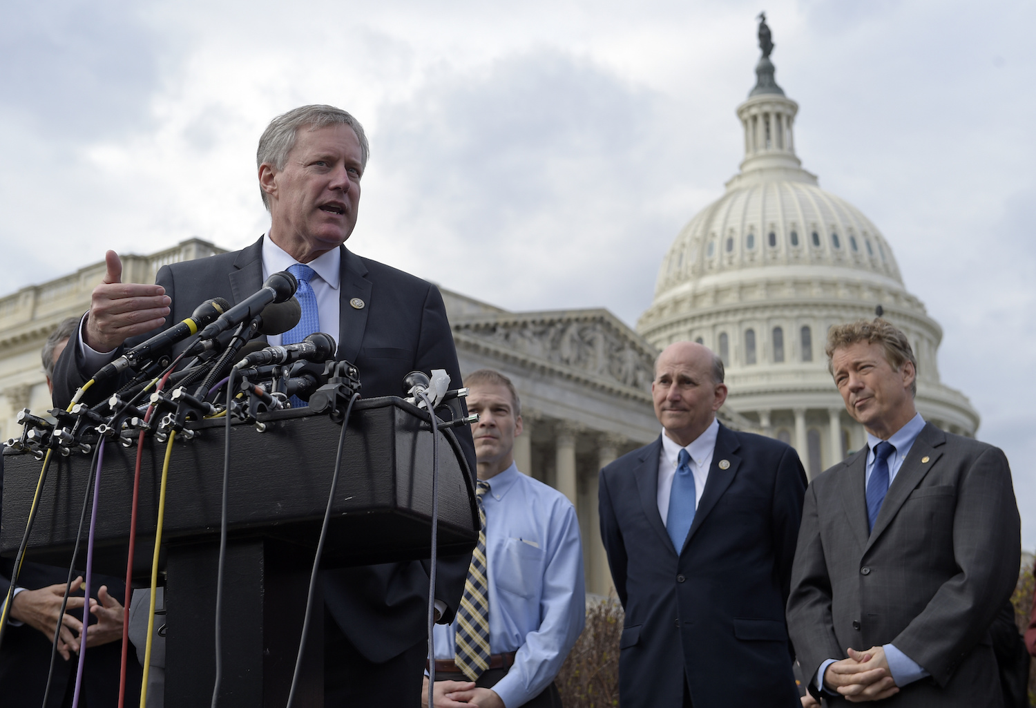 Trump on Twitter urged Mark Meadows and Jim Jordan to get ‘on board.’ They’ve already named their price
