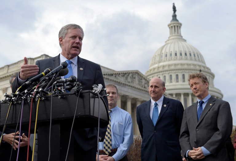 Trump on Twitter urged Mark Meadows and Jim Jordan to get ‘on board.’ They’ve already named their price