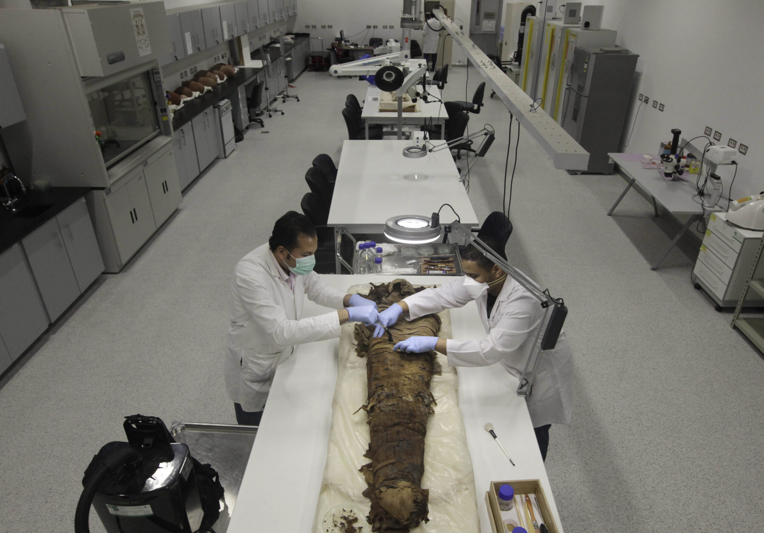 Construction under way on hall of Egypt museum