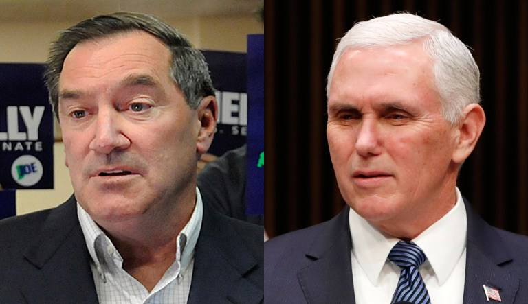 Sen. Joe Donnelly has a Mike Pence problem