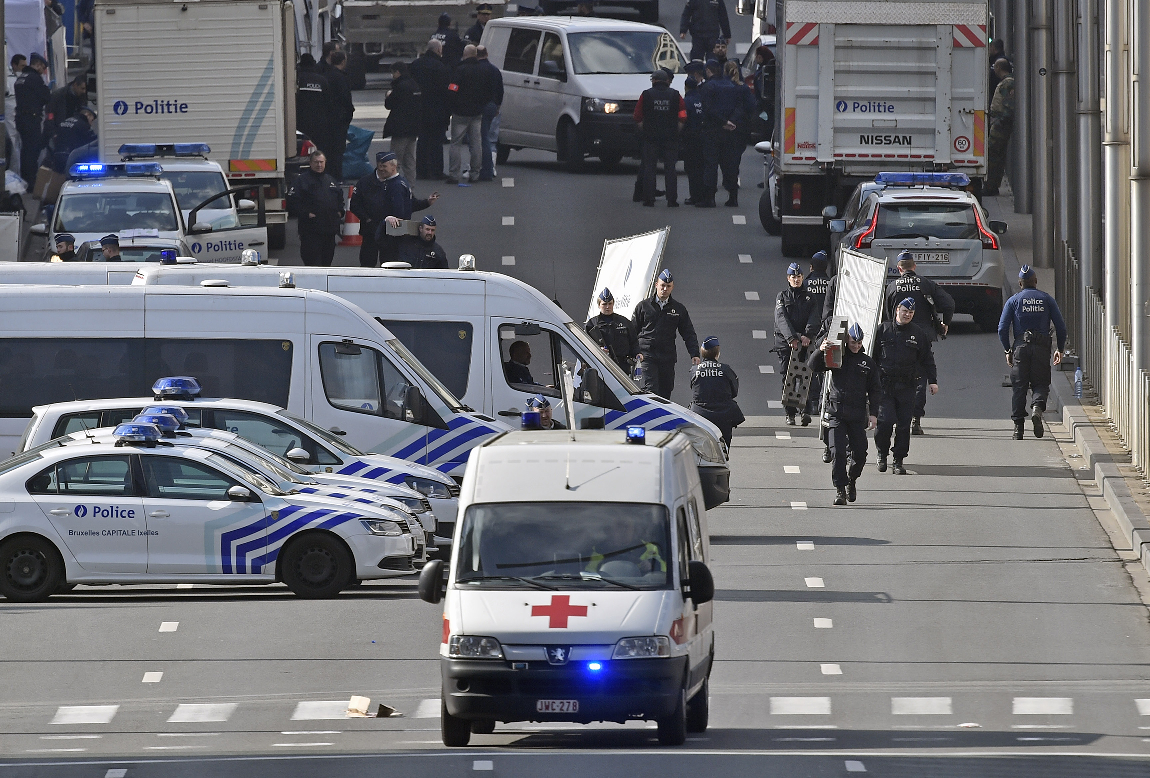 Air Force member and his family injured in Brussels bombings