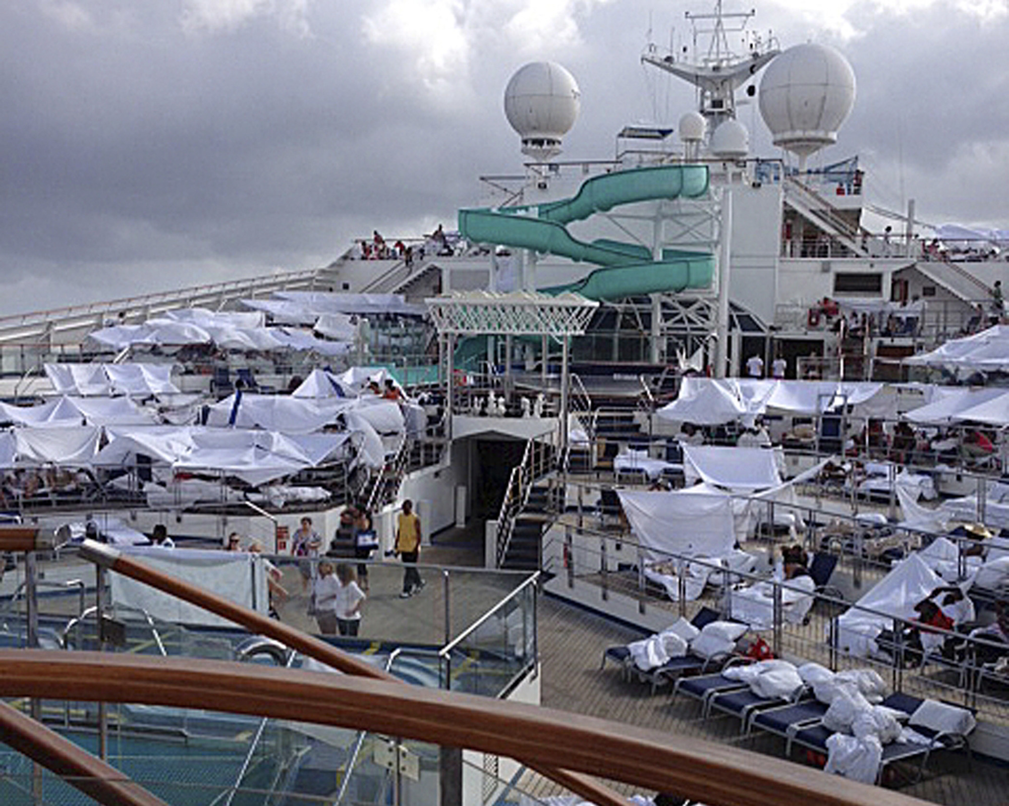 Carnival, passengers in court over disabled ship