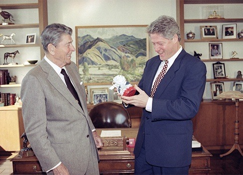 Chopped liver? Bill Clinton angry Dems don’t revere him like GOP does Ronald Reagan