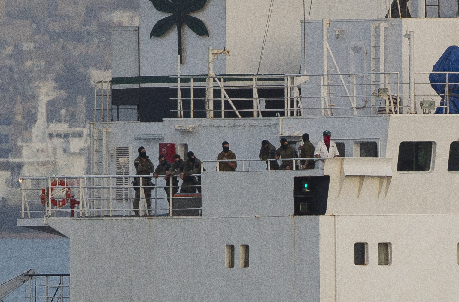 Arms ship captured by Israeli navy arrives at port