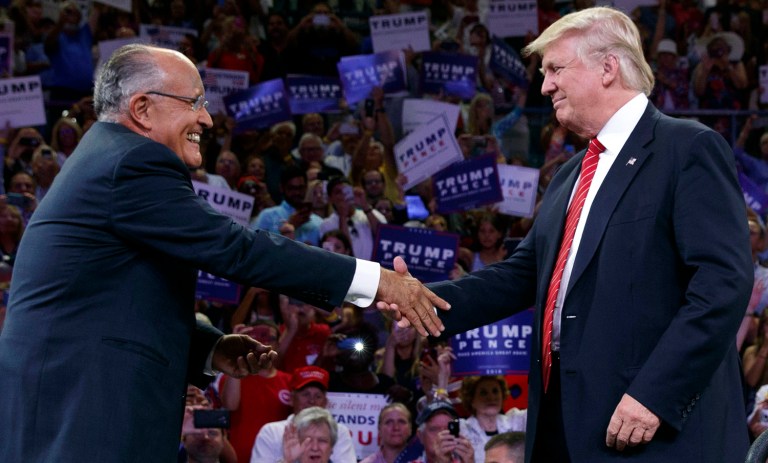 Giuliani: ‘Treacherous’ for Republicans to not back Trump