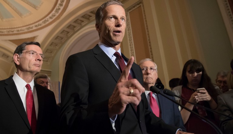 John Thune warns a Senate Ethics Committee probe into Roy Moore would be ‘distraction’ for Republicans